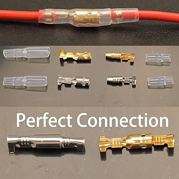 Amazon.com: Feggizuli 400PCS 3.9mm Bullet Connectors Male